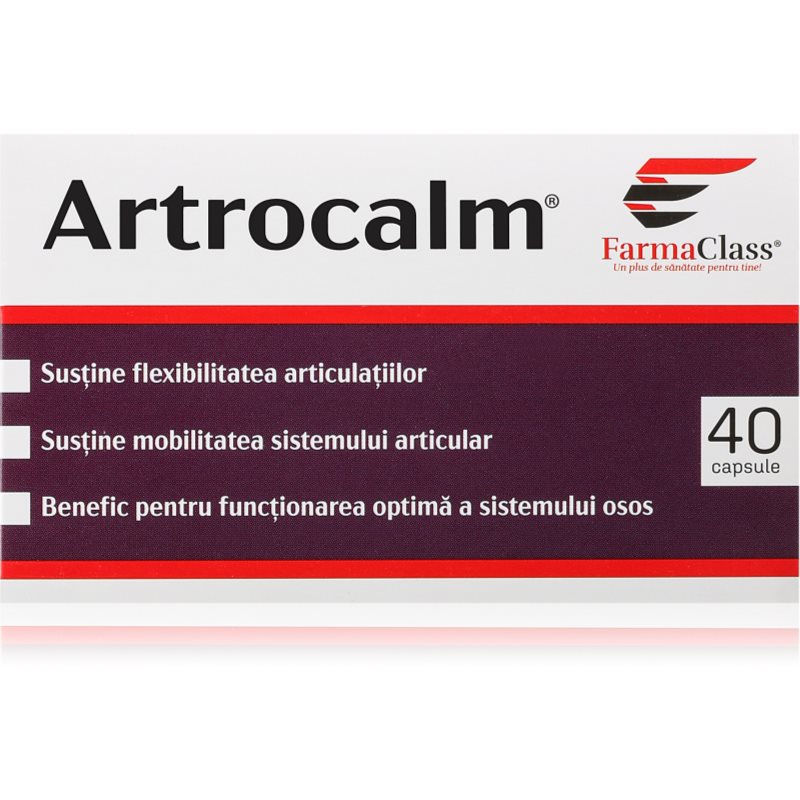 FarmaClass Industry Artrocalm capsule pentru probleme cu articulațiile 40 caps.