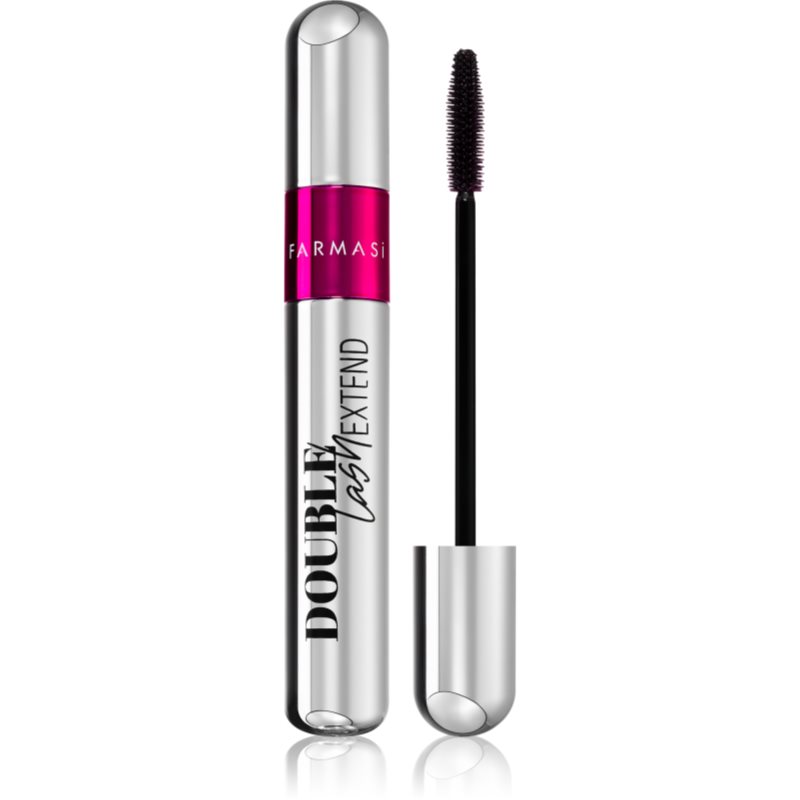 Farmasi Double Lash Extend mascara pentru extensie, rotunjire si volum culoare Black 12 ml