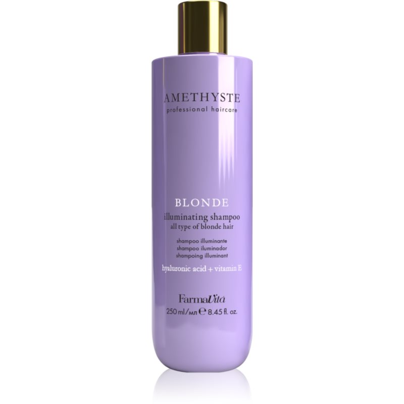 FarmaVita Amethyste Blonde sampon violet pentru par blond 250 ml