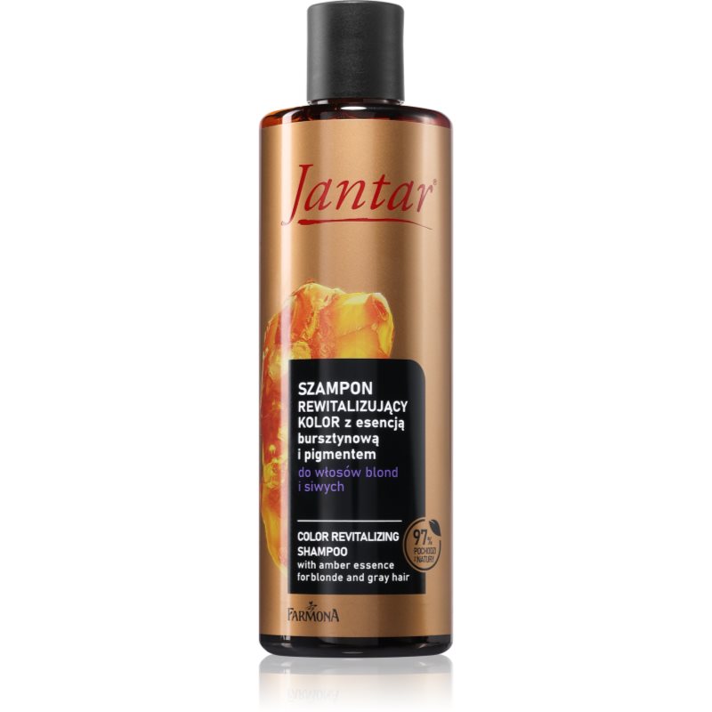 Farmona Jantar Amber Essence sampon revitalizant pentru părul blond şi gri 300 ml