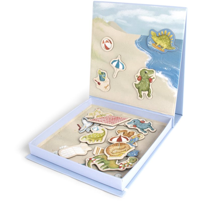 FILIBABBA Magnetic Game Dino Beach placă magnetică 1 buc