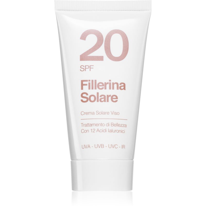 Fillerina Sun Beauty Face Sun Cream Crema De Soare Pentru Fata Spf 20 50 Ml