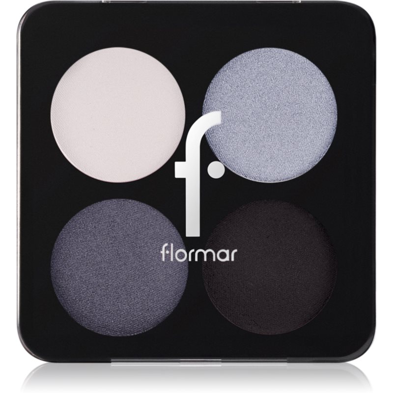 flormar Color Eyeshadow Palette paletă cu farduri de ochi culoare 002 Black Dust 6 g