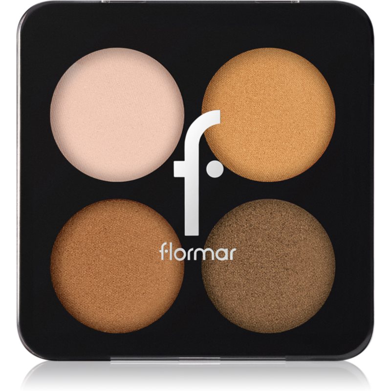 flormar Color Eyeshadow Palette paletă cu farduri de ochi culoare 003 Bronze Goddess 6 g