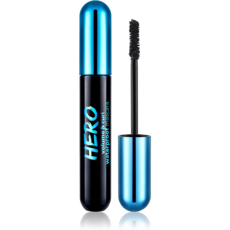 flormar Hero Waterproof mascara rezistent la apă, pentru volum culoare Black 10 ml