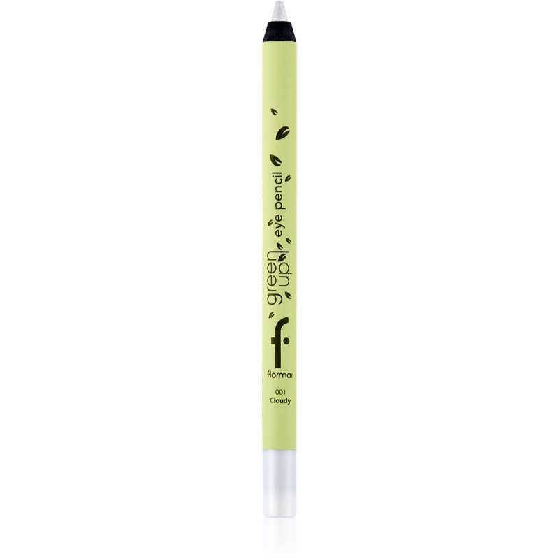 flormar Green Up Eye Pencil eyeliner khol culoare 001 Cloudy 1.2 g