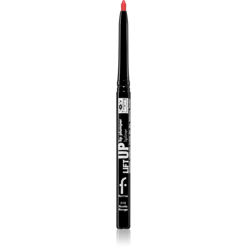 flormar Lift Up Lip Plumper Lipliner Creion de buze de lunga durata cu efect de crestere culoare 010 - Rustic Rouge 0.35 g