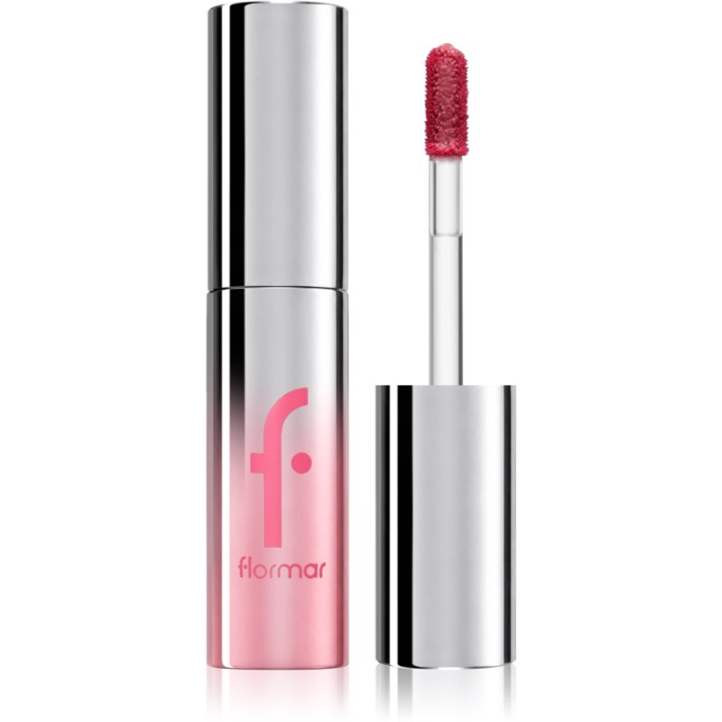 flormar K-Spirit Glow Lip Tint ruj lucios hidratant cu particule stralucitoare culoare 005 - Cherry Noir 4 ml