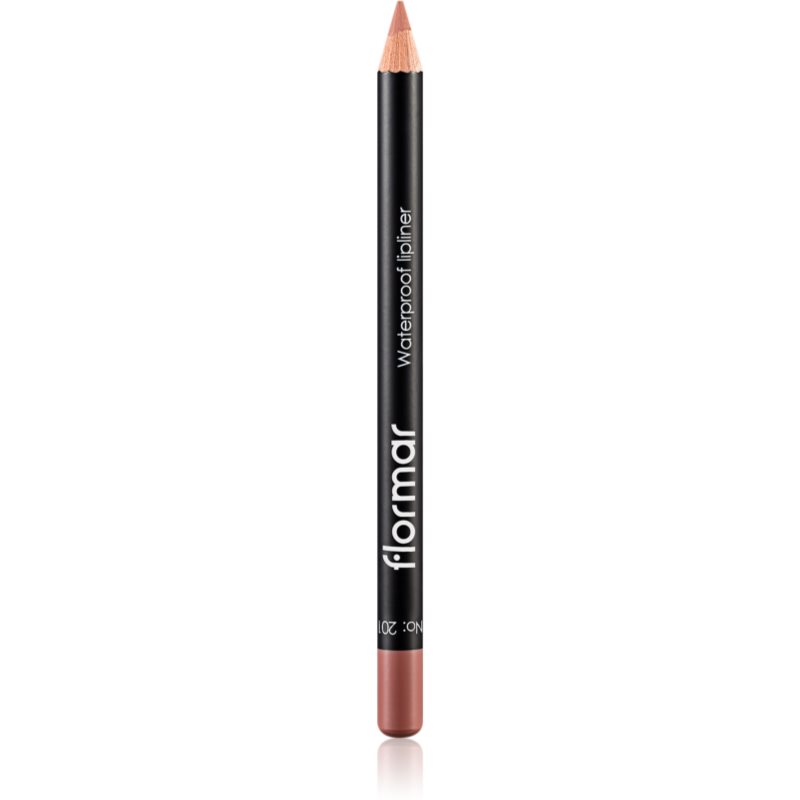 flormar Waterproof Lipliner creion contur pentru buze, waterproof culoare 201 Naturally Nude 1.14 g