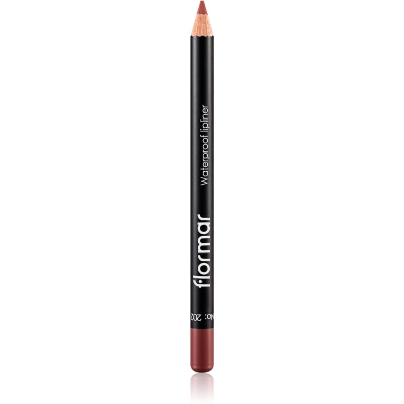 flormar Waterproof Lipliner creion contur pentru buze, waterproof culoare 202 Soft Pink Brown 1,14 g