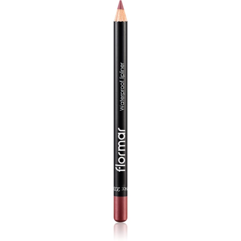 flormar Waterproof Lipliner creion contur pentru buze, waterproof culoare 203 Subdued Pink 1,14 g