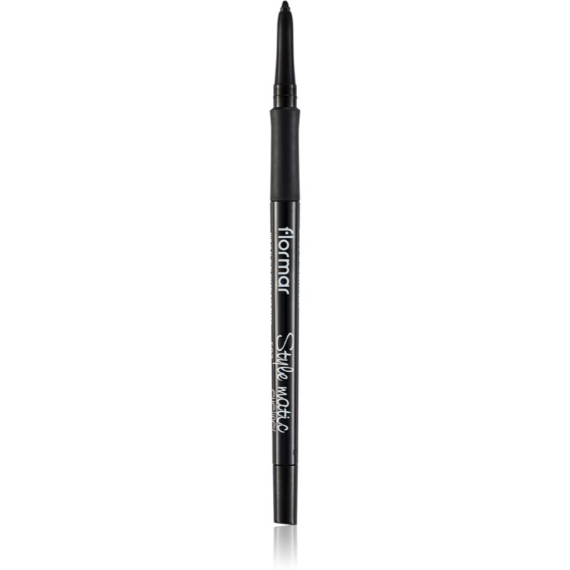 flormar Style Matic Eyeliner dermatograf automat rezistent la apa culoare S02 New Black 0,35 g