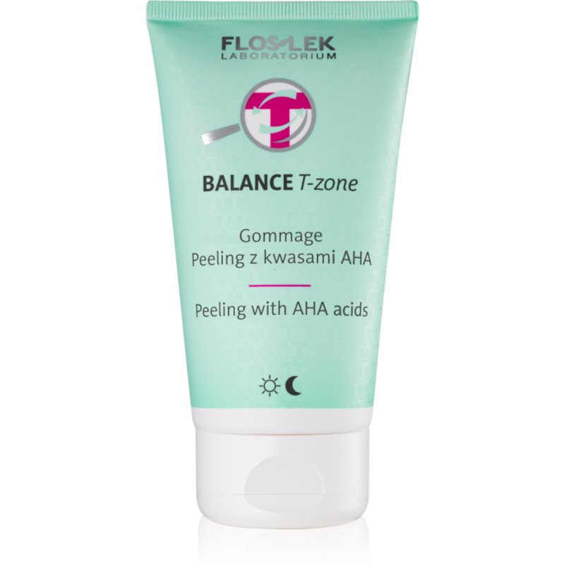 FlosLek Laboratorium Balance T-Zone Gommage peeling pentru ten mixt 125 g