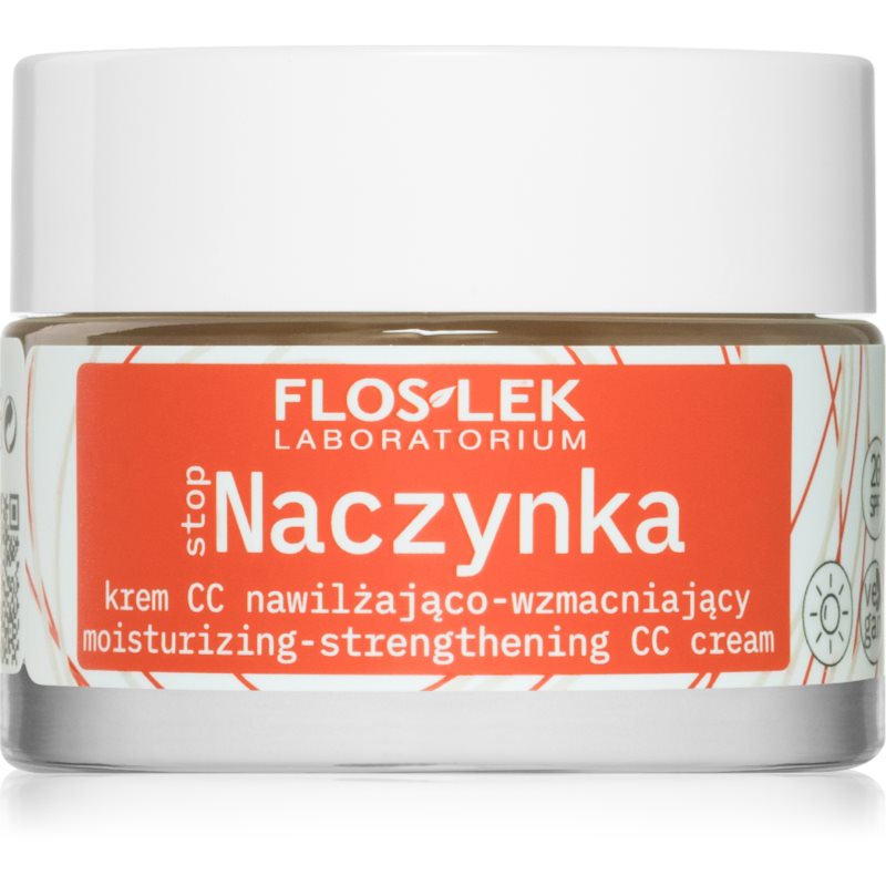 FlosLek Laboratorium stopCapillaries cremă CC împotriva roșeții tenului SPF 20 50 ml