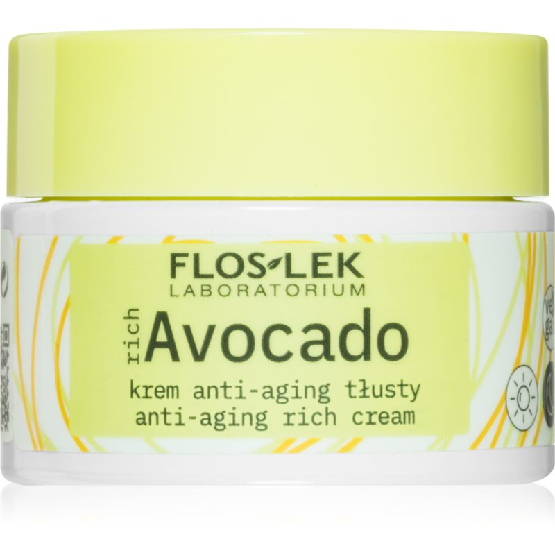 FlosLek Laboratorium richAvocado crema bogata de protectie ziua și noaptea 50 ml