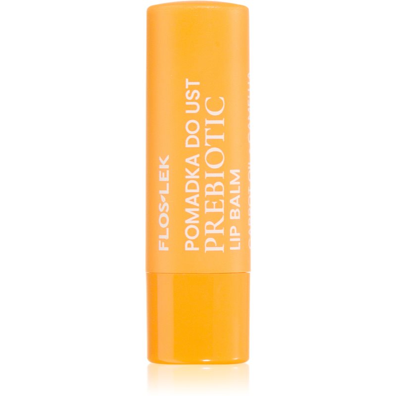 FlosLek Laboratorium Prebiotic Lip Care balsam de buze hranitor parfum Carrot Oil 4 g