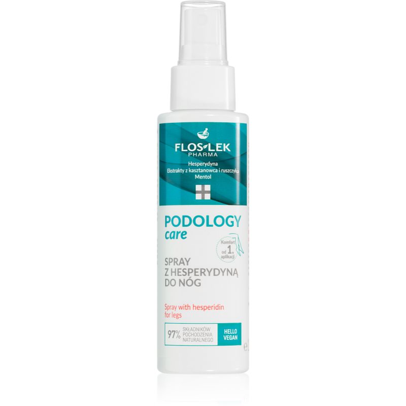 FlosLek Laboratorium Podology Care spray supliment alimentar pentru combataterea imflamarii picioarelor 100 ml