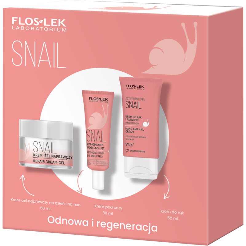 FlosLek Laboratorium Set Hand Set Snail set cadou