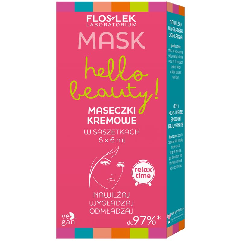 FlosLek Laboratorium Hello beauty! Set set cadou pentru aplicarea măștilor faciale