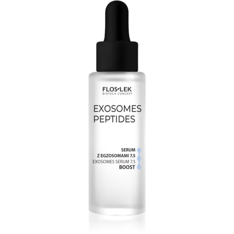 FlosLek Laboratorium Exosomes Peptides Face Serum Firming And Revitalising Boost ser revitalizant pentru ten matur 30 ml