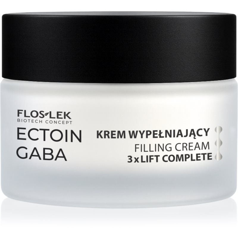 FlosLek Laboratorium Ectoin Gaba Filling Face Cream 3xLift Complete crema cu efect de lifting pentru fermitatea pielii 50 ml