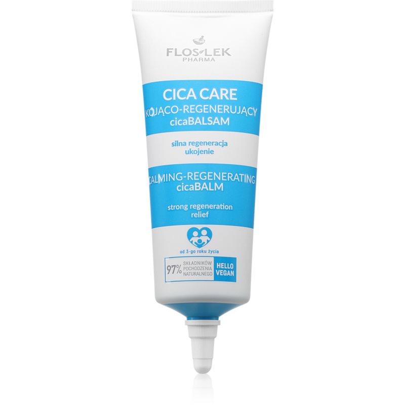 FlosLek Pharma Cica Care Calming-Regenerating CicaBalm balsam calmant pentru piele uscata si sensibila 60 ml