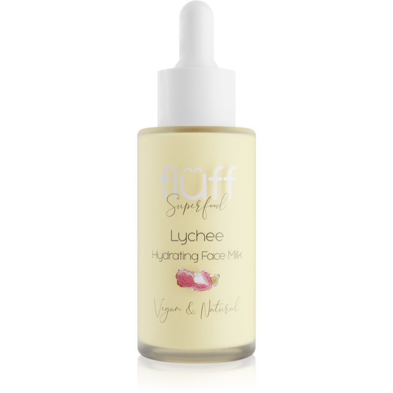 Fluff Superfood lapte hidratant faciale Lychee 40 ml