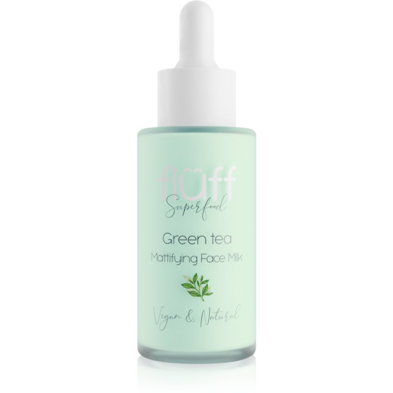 Fluff Superfood ser facial pentru un aspect mat Green Tea 40 ml