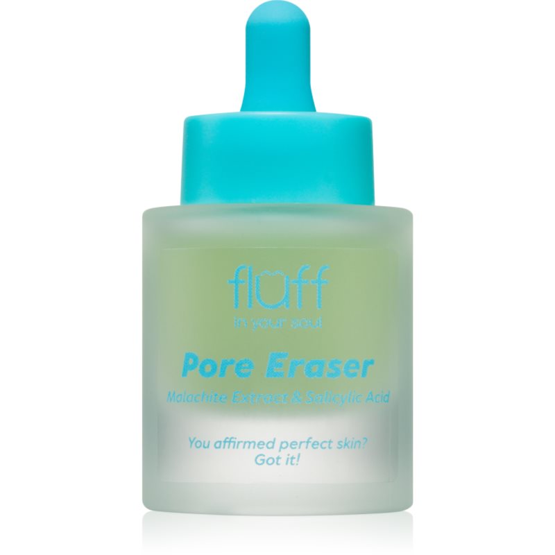 Fluff Pore Eraser ser pentru uniformizare cu acid salicilic Malachite Extract 30 ml