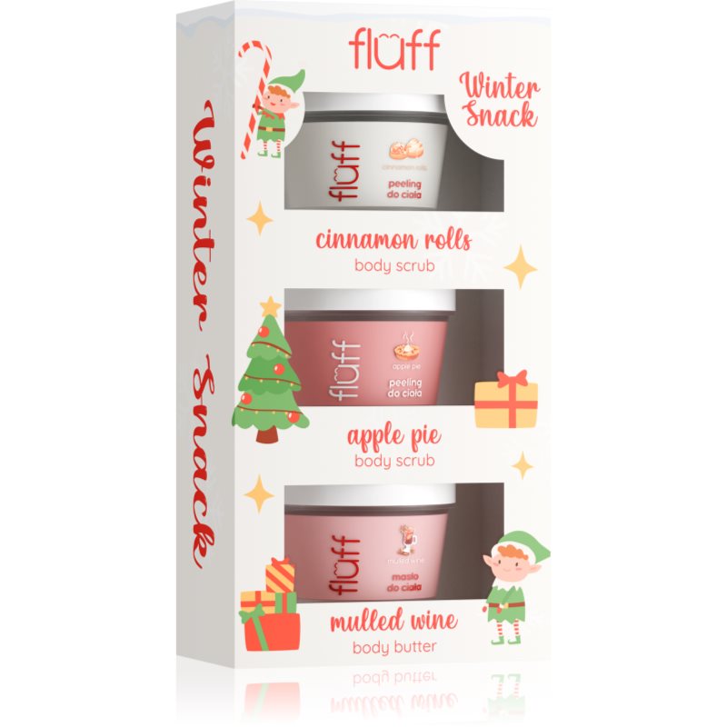 Fluff Winter Snack set cadou pentru corp