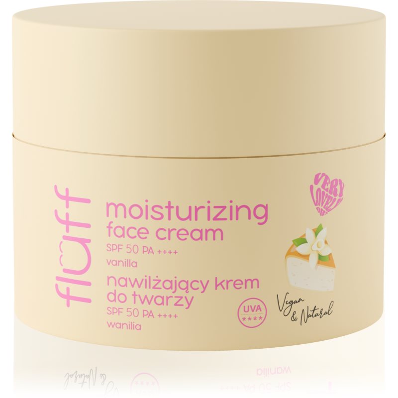 Fluff Vanilla cremă hidratantă faciale 50 ml