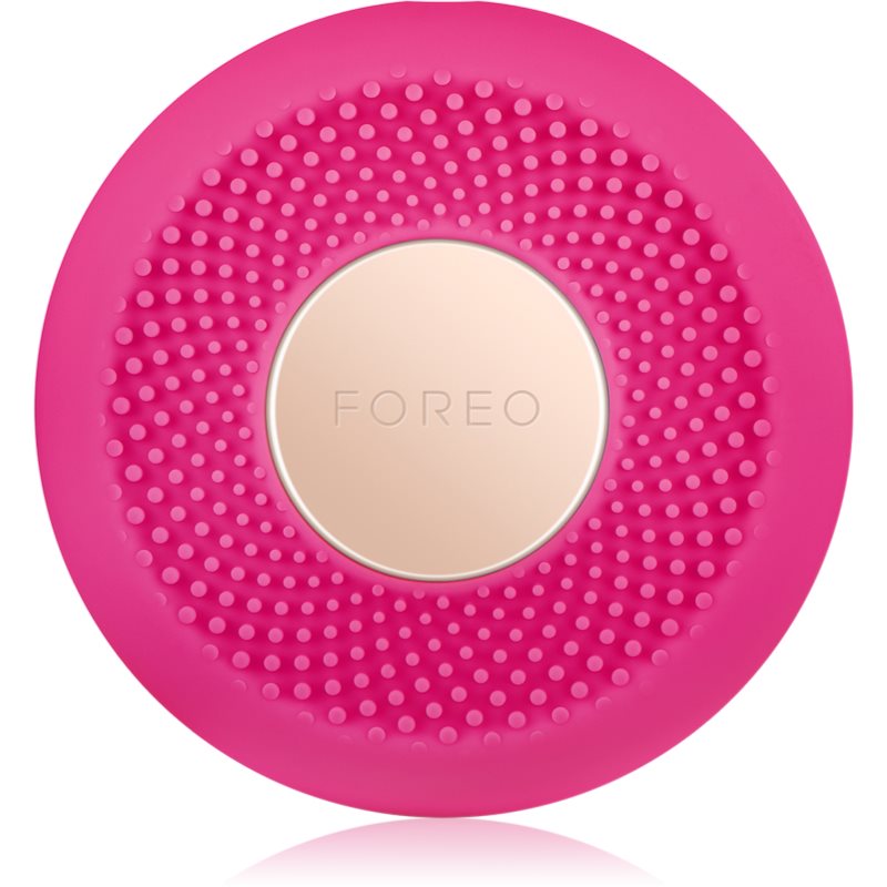 FOREO UFO™ mini 2 aparat sonic pentru accelerarea efectului măștilor de ten pachet pentru calatorie Fuchsia 1 buc