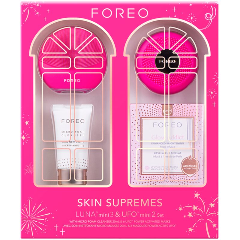 Foreo Skin Supremes Luna™ Mini 3 & Ufo™ Mini 2 Set Set Pentru Ingrijirea Pielii