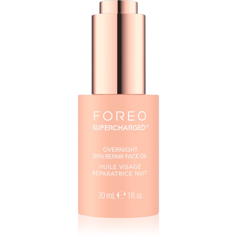 FOREO SUPERCHARGED Overnight Skin Repair Face Oil ulei facial de reintinerire pentru noapte 30 ml