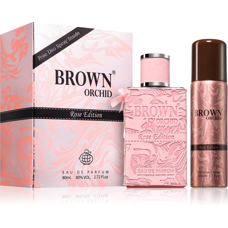 Fragrance World Brown Orchid set cadou pentru femei 1 buc