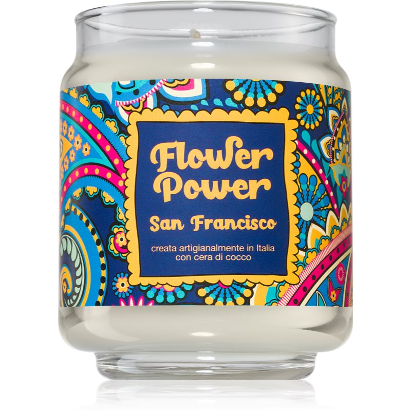 FraLab Flower Power San Francisco lumânare parfumată 190 g