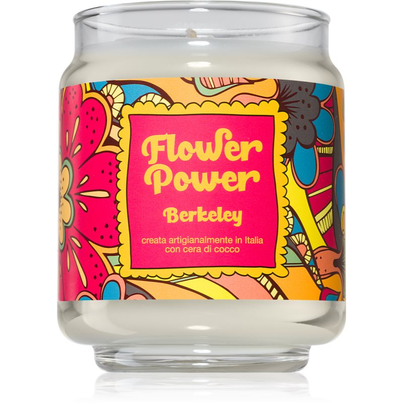 FraLab Flower Power Berkeley lumânare parfumată 190 g
