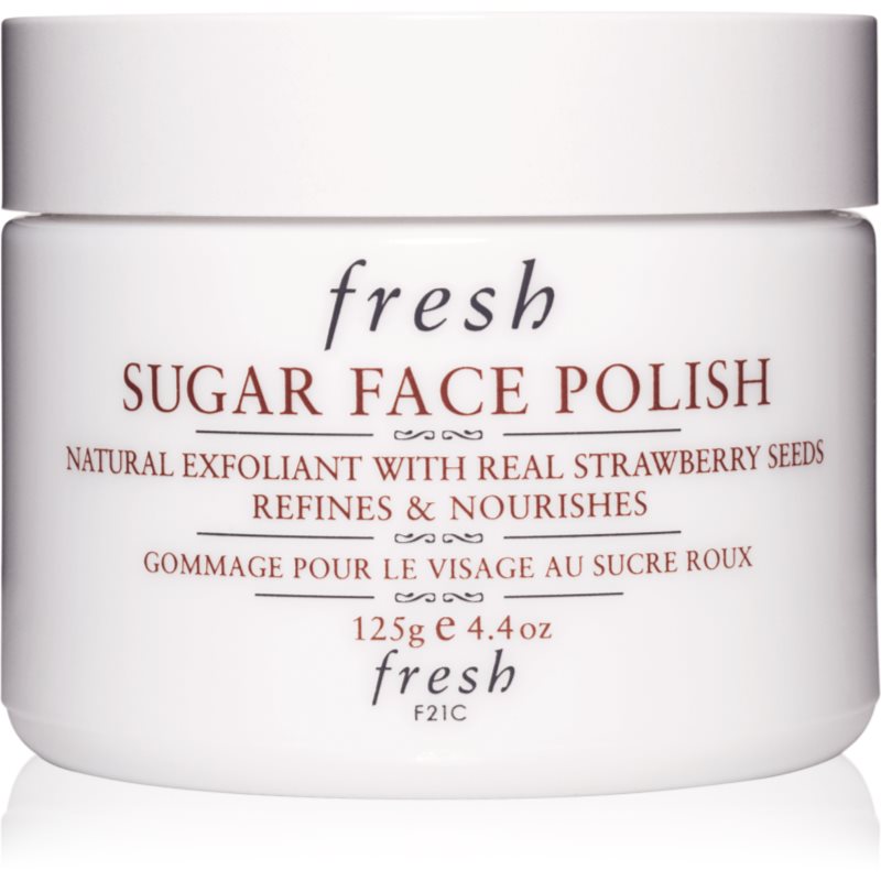 fresh Sugar Face Polish exfoliant din zahăr pentru față 125 g