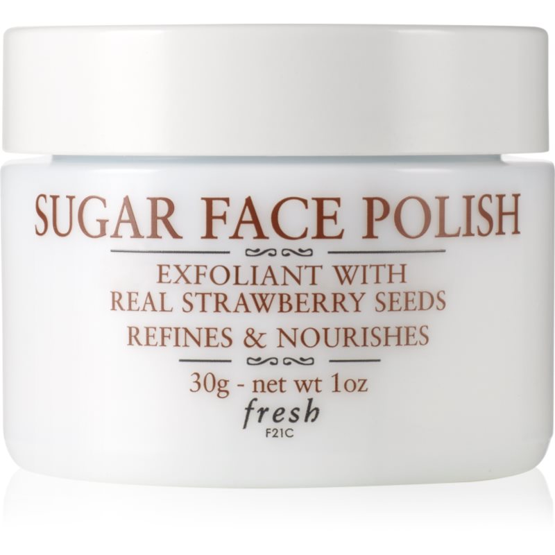 fresh Sugar Face Polish exfoliant din zahăr pentru față 30 g