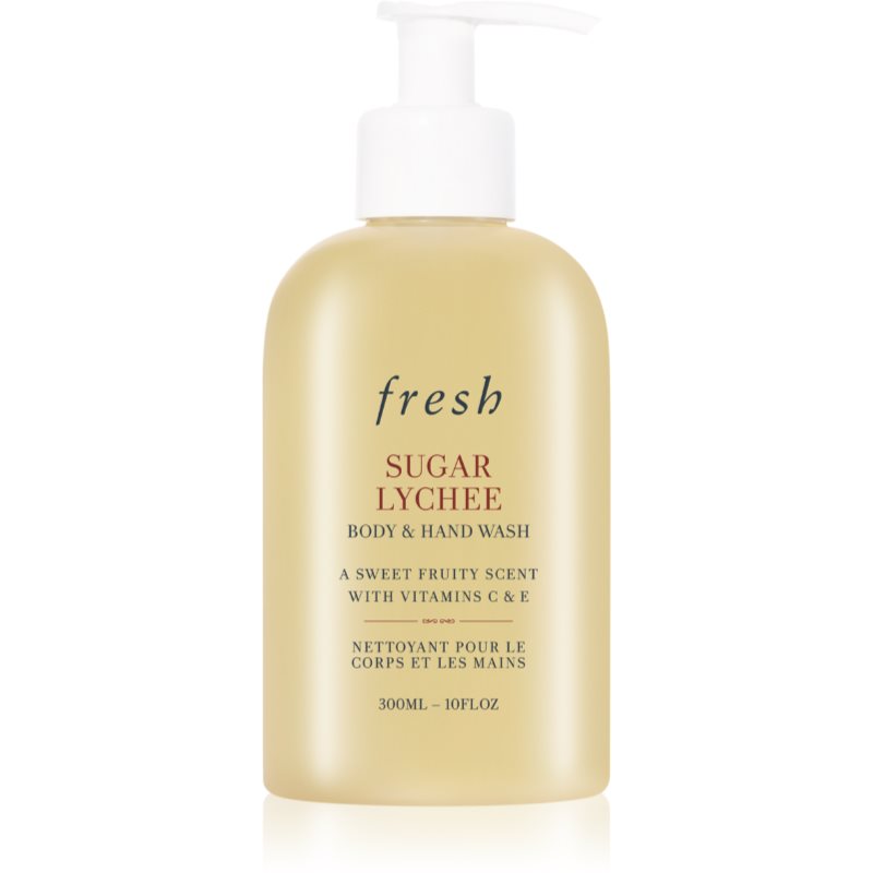 fresh Sugar Lychee Body & Hand Wash gel de duș 300 ml