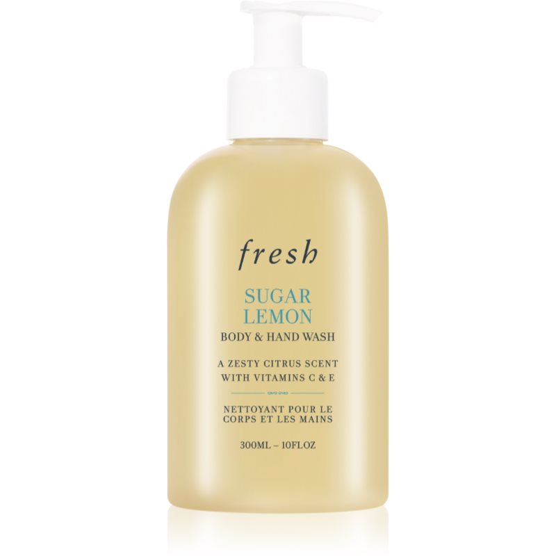 fresh Sugar Lemon Body & Hand Wash gel de duș 300 ml