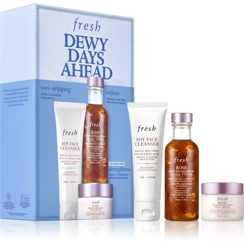 fresh Dewy Days Ahead set pentru îngrijirea tenului