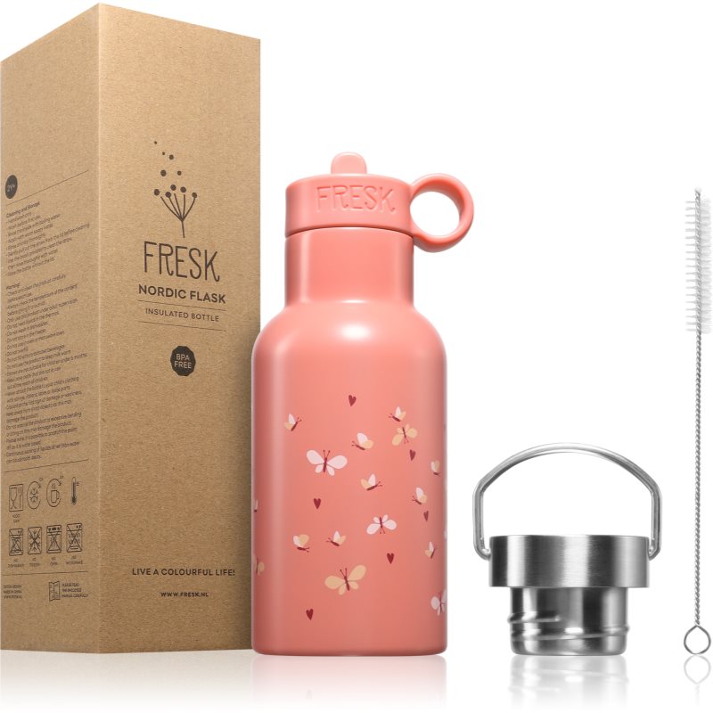 FRESK Nordic sticlă termos Butterfly 350 ml