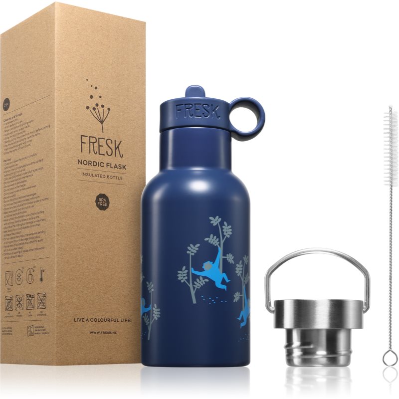 FRESK Nordic sticlă termos Monkey 350 ml