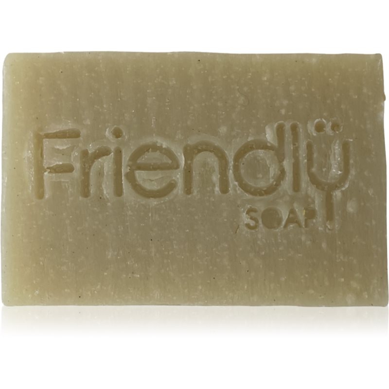 Friendly Soap Shaving Bar Fragrance Free săpun natural pentru ras fără parfum 7x95 g