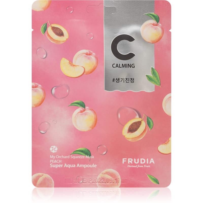 Frudia My Orchard Peach mască textilă iluminatoare 20 ml