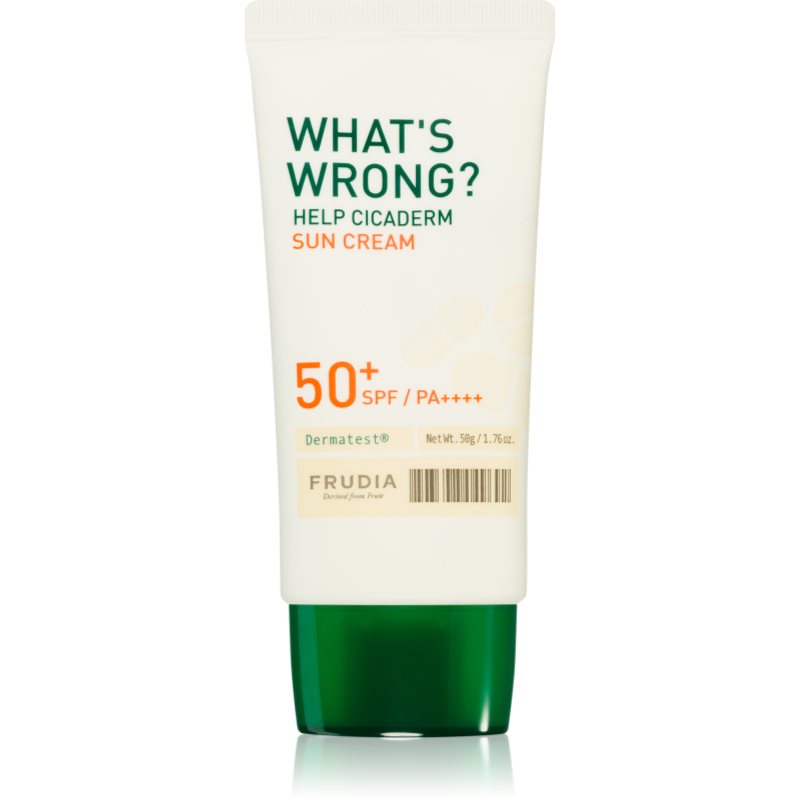 Frudia Sun What's Wrong? crema de fata hidratanta SPF 50+ 50 g