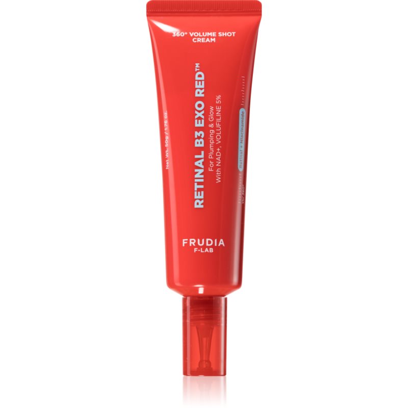 Frudia Retinal B3 Exo Red 360º Volume Shot Cream cremă pentru revitalizare și iluminare sporirea elasticității tenului 50 g