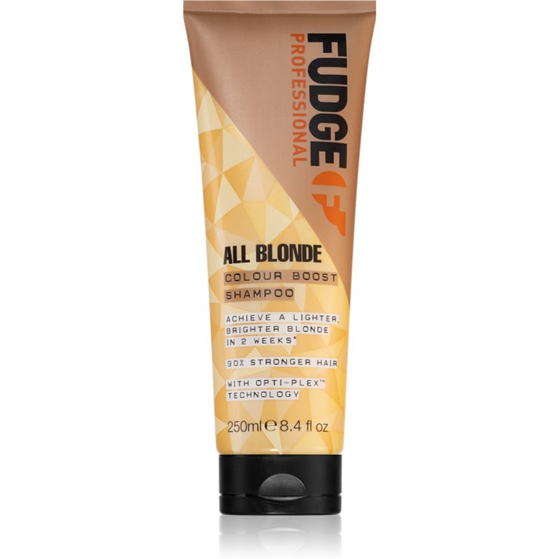 Fudge All Blonde Colour Boost Shampoo șampon revitalizant pentru strălucirea părului slab pentru par blond 250 ml