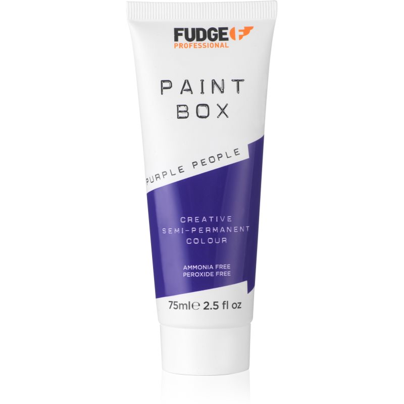 Fudge Paintbox vopsea de par semi-permanenta pentru păr culoare Purple People 75 ml